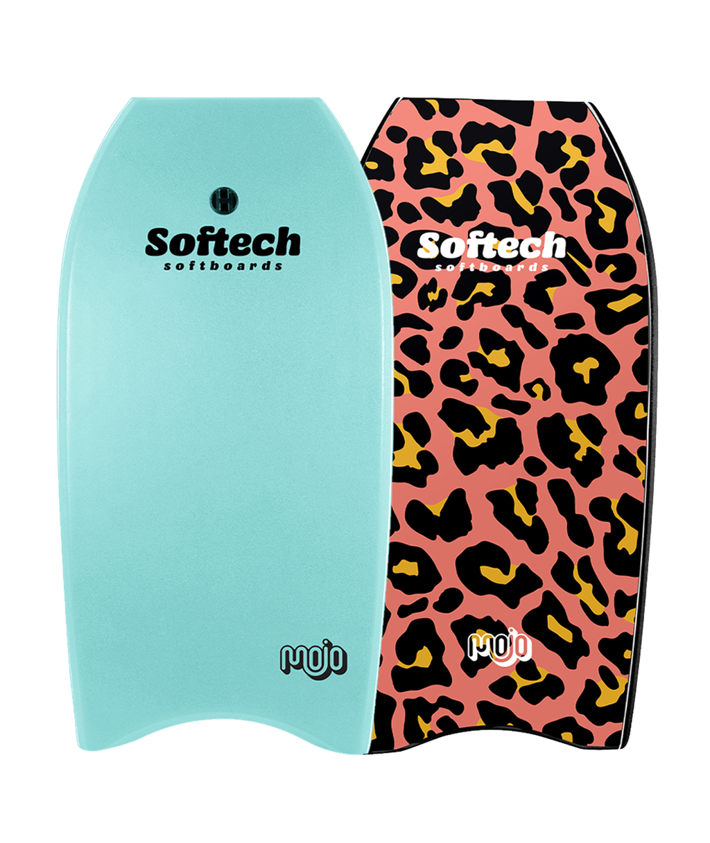 Softech Mojo Seafoam Leopard 45&Prime;