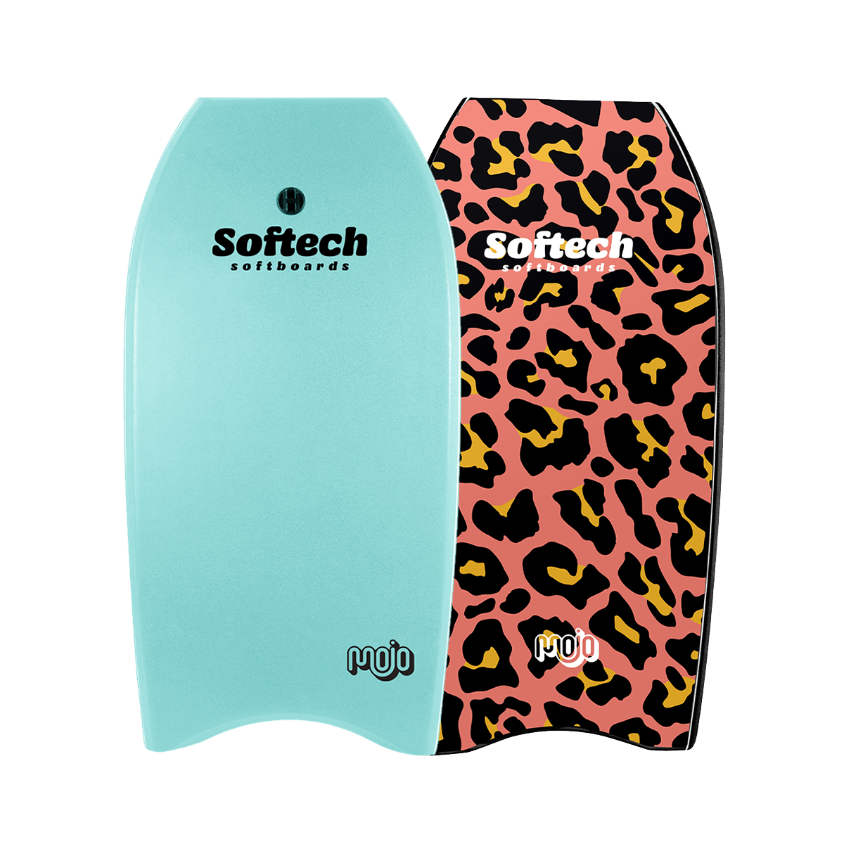 Softech Mojo Seafoam Leopard 45&Prime;