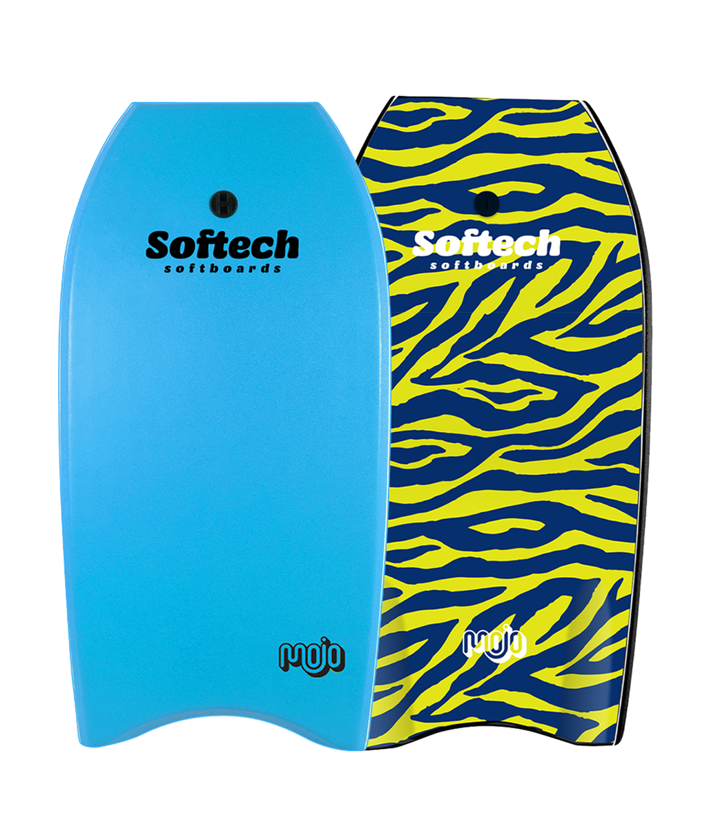 Softech Mojo Sky Blue Zebra 38&Prime;