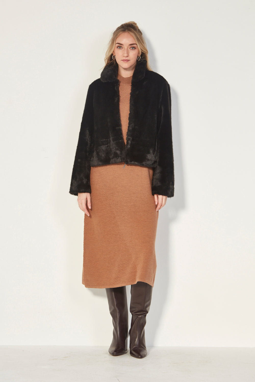 Lennox Dress - Caramel