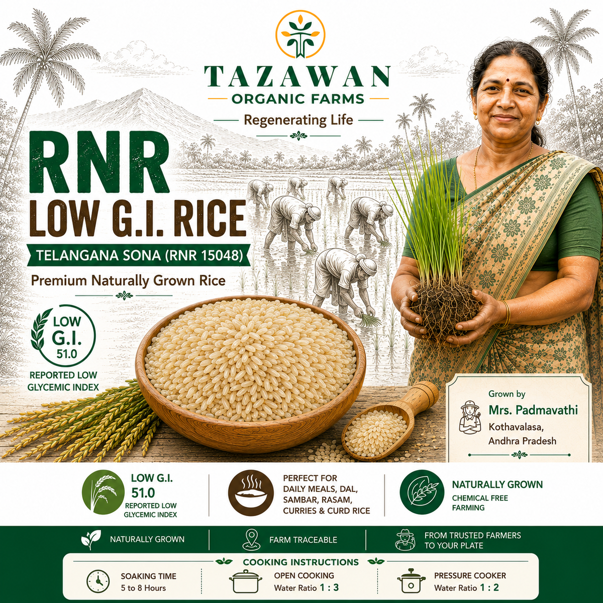 RNR Low G.I Rice