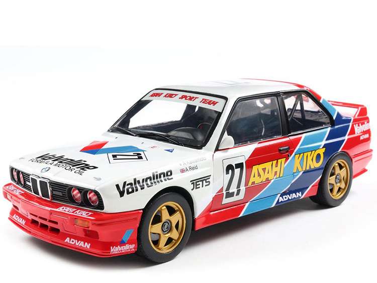 Solido S1801529 BMW E30 M3 #27 Atsushi Kawamoto 1:18 Anthony Reid