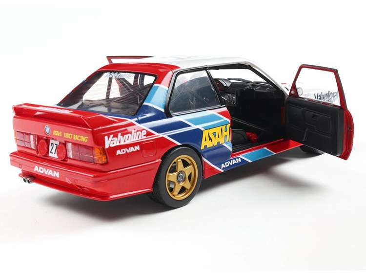Solido S1801529 BMW E30 M3 #27 Atsushi Kawamoto 1:18 Anthony Reid