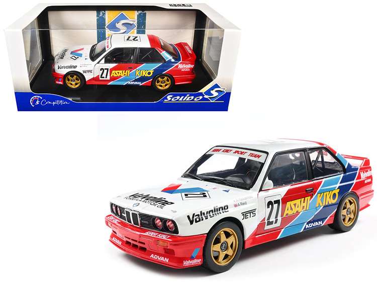 Solido S1801529 BMW E30 M3 #27 Atsushi Kawamoto 1:18 Anthony Reid