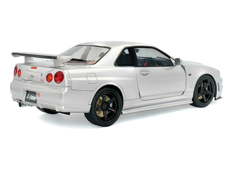 Solido S1804312 1999 Nissan Skyline GT-R R34 Z-Tune 1:18 Silver