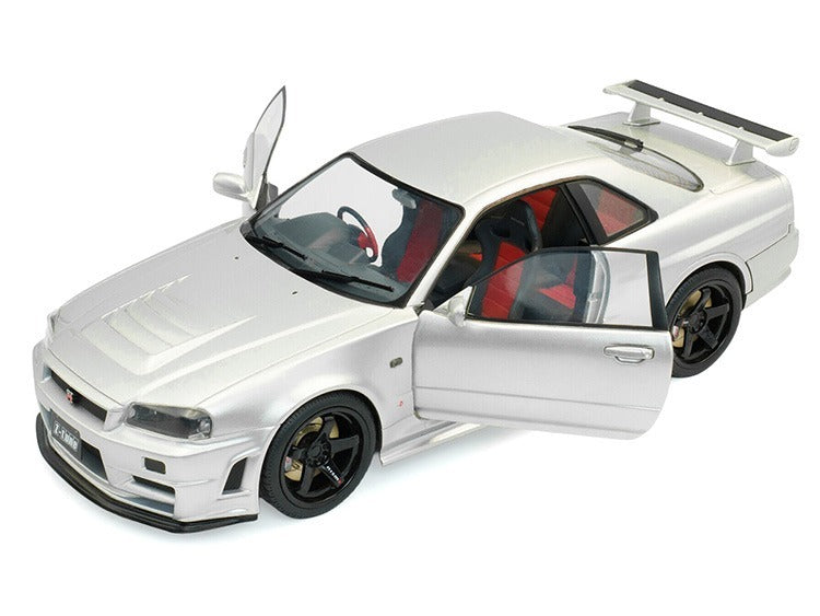 Solido S1804312 1999 Nissan Skyline GT-R R34 Z-Tune 1:18 Silver