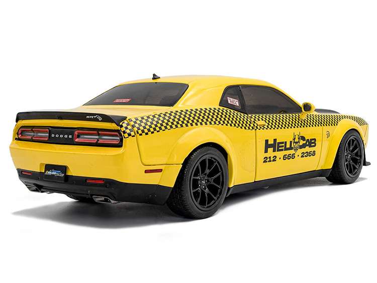 Solido S1805716 2023 Dodge Challenger Hellvar Redeye Widebody NYC Taxi 1:18 Yellow