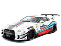 Solido S1805819 2024 Nissan Skyline GT-R R35 LBWK Liberty Walk MARTINI 1:18 White