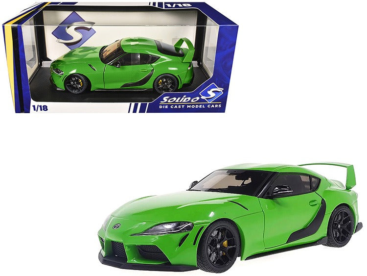 Solido S1809004 2023 Toyota GR Supra Streetfighter 1:18 Green