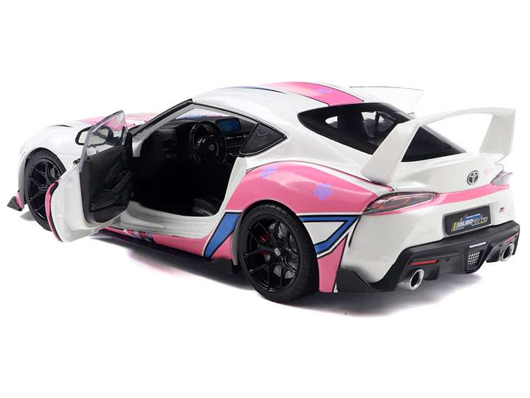 Solido S1809008 2024 Toyota GR Supra Solido Works Itasha 1:18 White