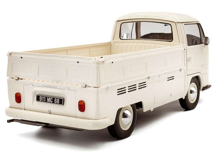 Solido S1809404 1968 Volkswagen T2 Pick Up Truck 1:18 White