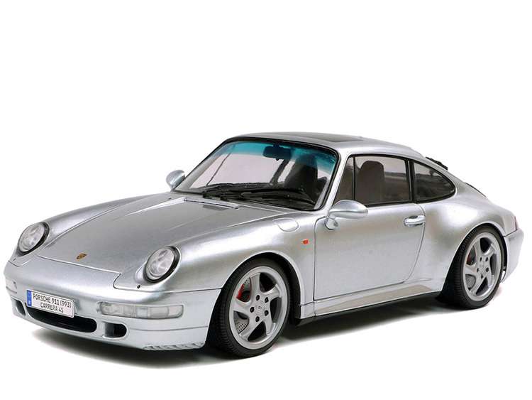 Solido S1810103 1996 Porsche 911 (993) 4S 1:18 Polar Silver