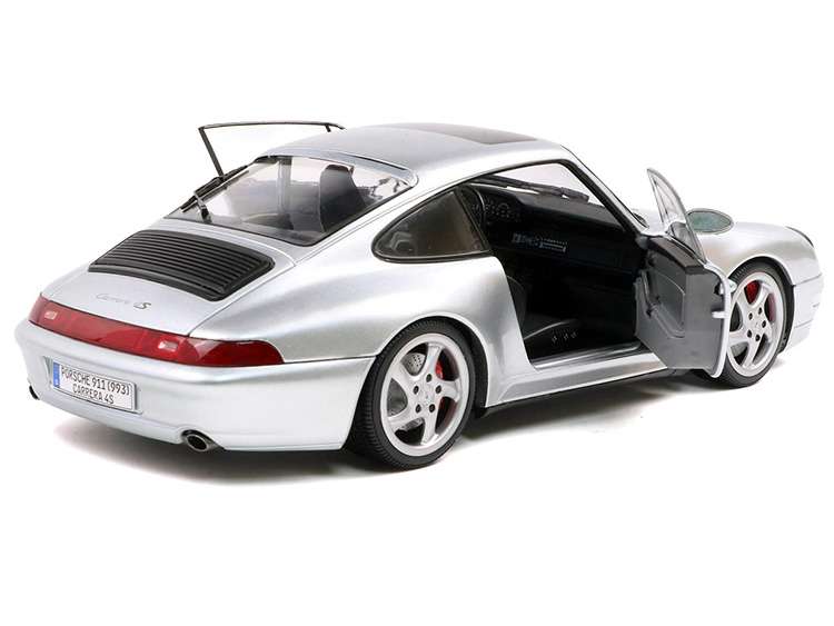Solido S1810103 1996 Porsche 911 (993) 4S 1:18 Polar Silver