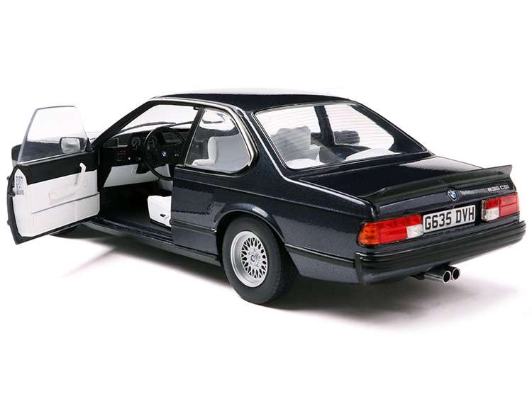 Solido S1810306 1984 BMW 635 CSI (E24) 1:18 Macau Blue