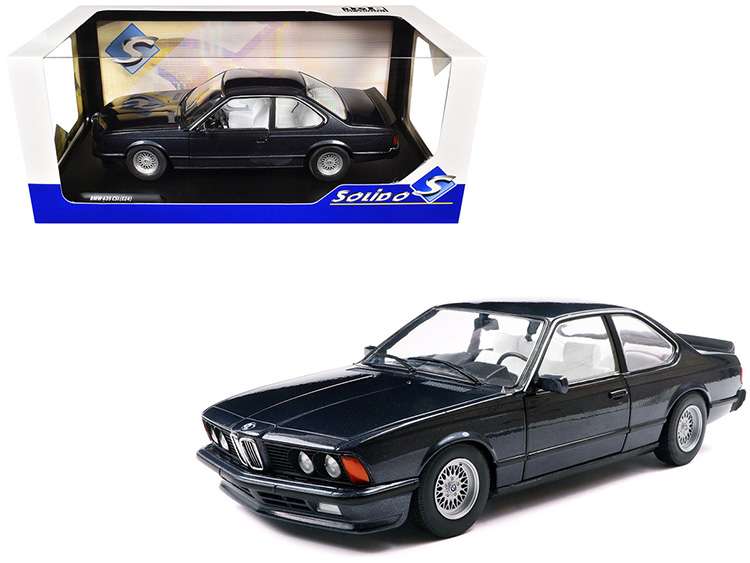 Solido S1810306 1984 BMW 635 CSI (E24) 1:18 Macau Blue