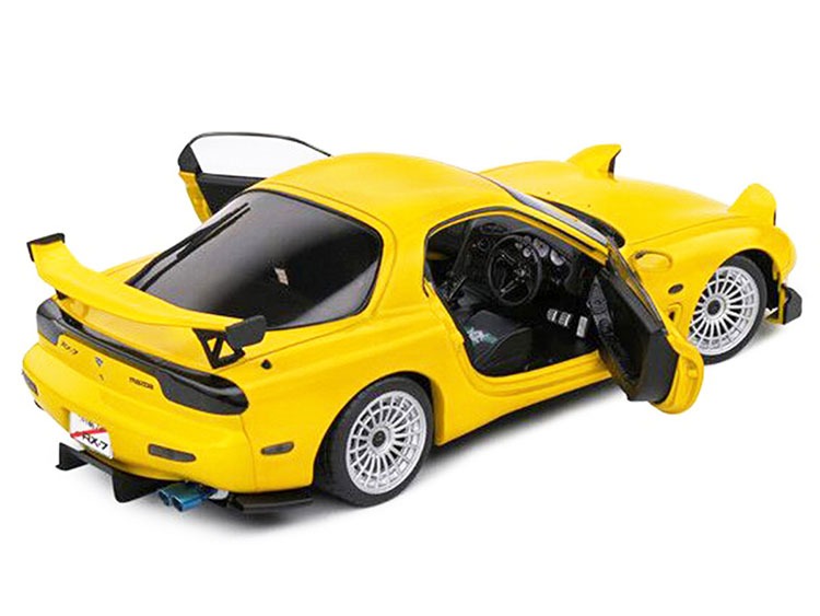 Solido S1810603 1999 Mazda RX7 FD3RS Streetfighters 1:18 Yellow