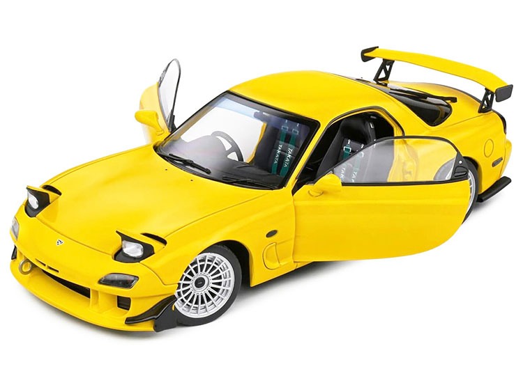 Solido S1810603 1999 Mazda RX7 FD3RS Streetfighters 1:18 Yellow