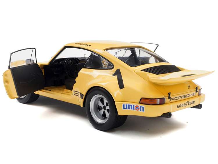 Solido S1810703 1974 Porsche 911 IROC #1 Fittipaldi 1:18 Yellow
