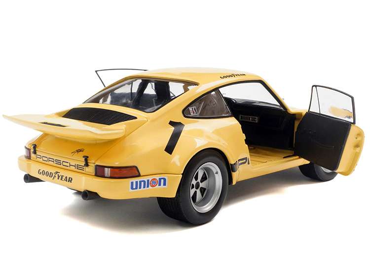 Solido S1810703 1974 Porsche 911 IROC #1 Fittipaldi 1:18 Yellow