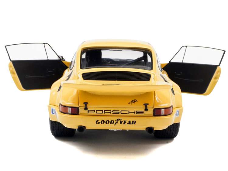 Solido S1810703 1974 Porsche 911 IROC #1 Fittipaldi 1:18 Yellow