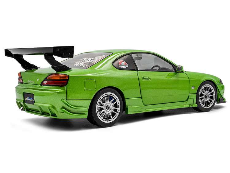 Solido S1812203 1999 Nissan Silvia S15 Spec-R Aero Solido Works 1:18 Green