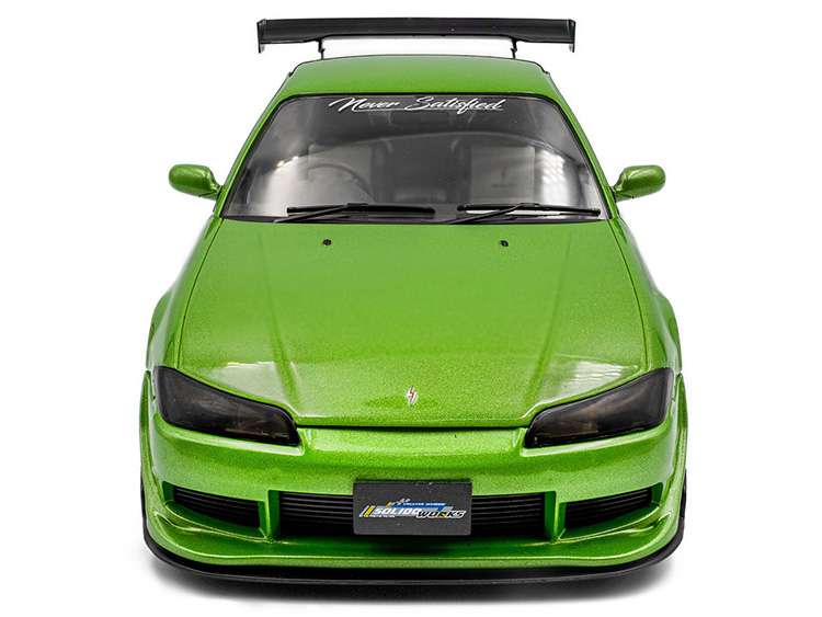 Solido S1812203 1999 Nissan Silvia S15 Spec-R Aero Solido Works 1:18 Green