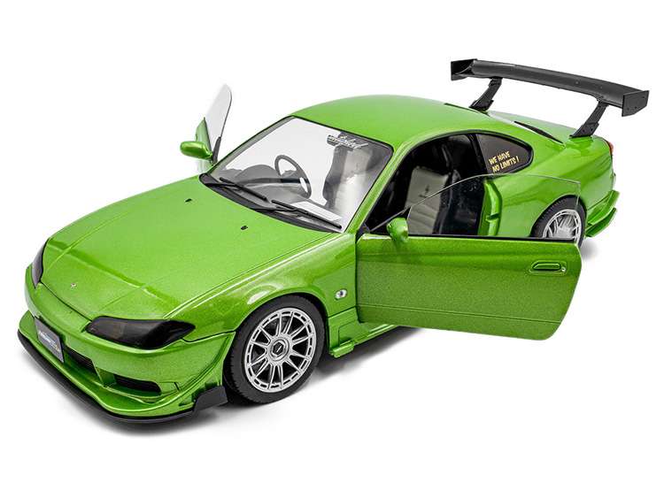 Solido S1812203 1999 Nissan Silvia S15 Spec-R Aero Solido Works 1:18 Green