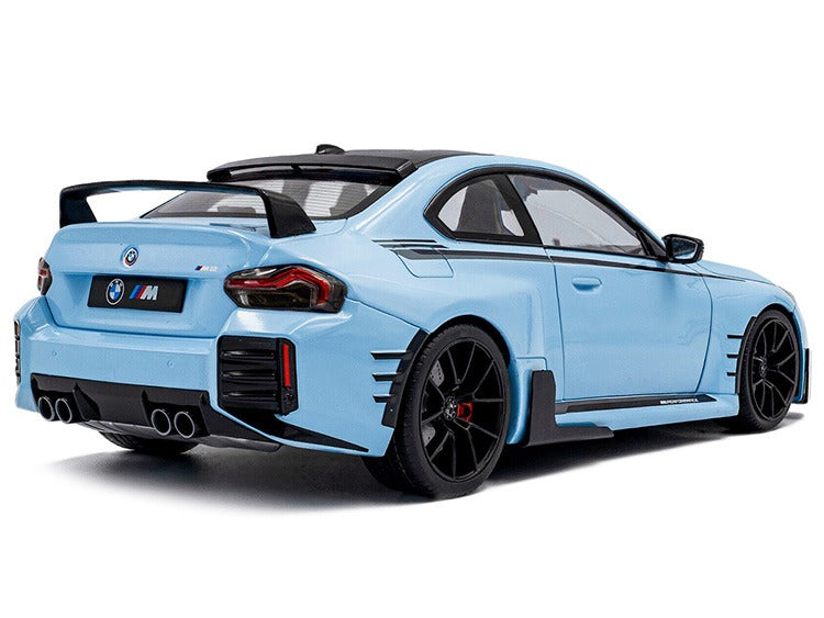 Solido S1812901 2024 BMW M2 G87 Performance Part 1:18 Light Blue