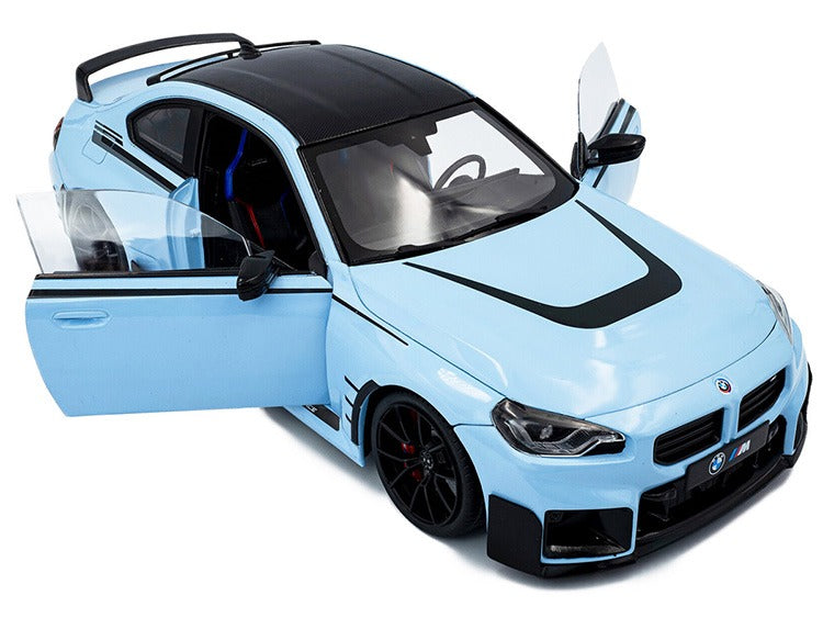 Solido S1812901 2024 BMW M2 G87 Performance Part 1:18 Light Blue