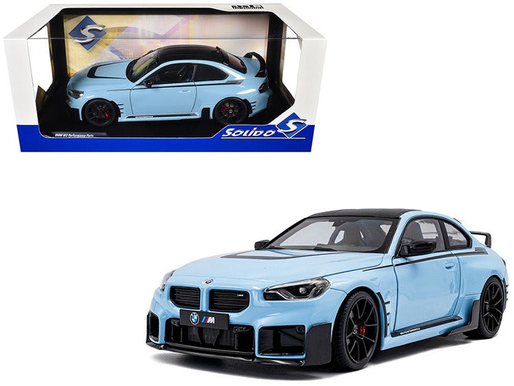 Solido S1812901 2024 BMW M2 G87 Performance Part 1:18 Light Blue