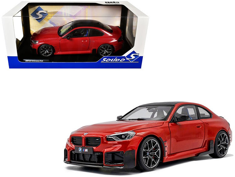 Solido S1812902 2024 BMW M2 G87 Performance Part 1:18 Red