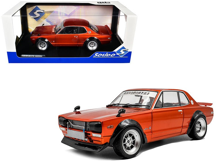 Solido S1813003 Nissan Skyline C10 Hakosuka Works 1:18 Orange Metallic