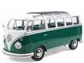 Solido S1813403 1962 VW Volkswagen T1 Samba 1:18 Green / White