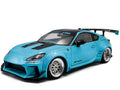 Solido S1813601 2024 Toyota GR86 LBWK Liberty Walk Body Kit 1:18 Baby Blue