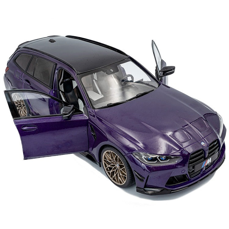 Solido S1813701 2024 BMW M3 G81 Wagon 1:18 Purple