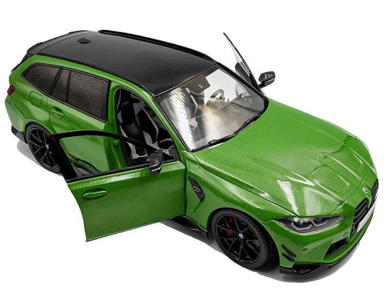 Solido S1813703 2024 BMW M3 Touring with Performance Parts 1:18 Green