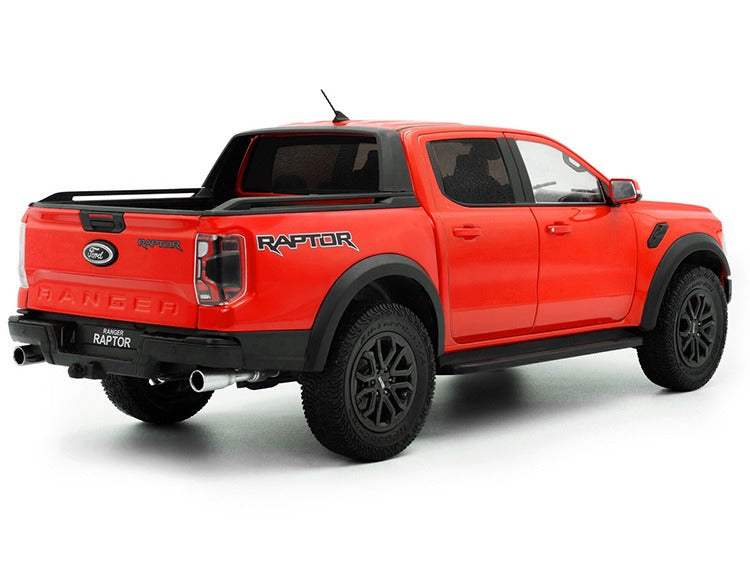 Solido S1813901 2024 Ford Ranger Raptor Pick Up Truck 1:18 Orange