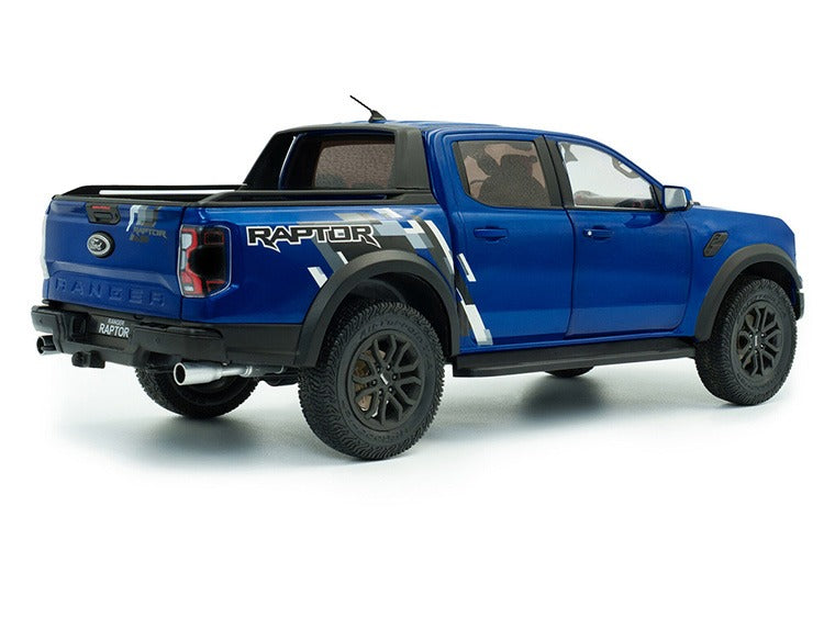 Solido S1813902 2024 Ford Ranger Raptor Pick Up Truck 1:18 Blue