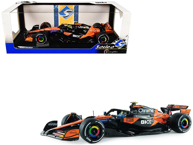 Solido S1818701 Formula F 1 McLaren MCL39 GP Australia 2025 1:18 #4 Lando Norris Included US Shipping