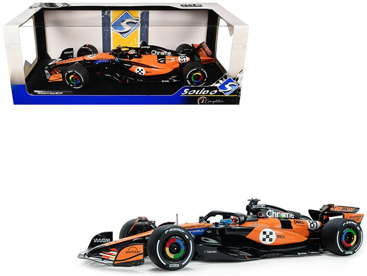Solido S1818704 Formula F 1 McLaren MCL39 GP Monaco 2025 1:18 #81 Oscar Piastri Included US Shipping