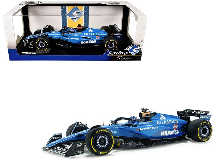 Solido S1818801 Formula F 1 Williams F1 Team FW47 Australia GP 2025 1:18 #23 Alex Albon Included US Shipping
