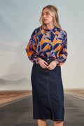 Stevie Skirt - Dark Denim