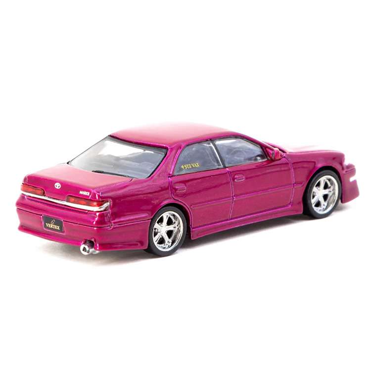 Tarmac Works T64G-024-RE Vertex Toyota Mark II JZX100 1:64 Red Metallic