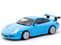 Tarmac Works T64G-069-BL Porsche 911 GT3 996 1:64 Light Blue