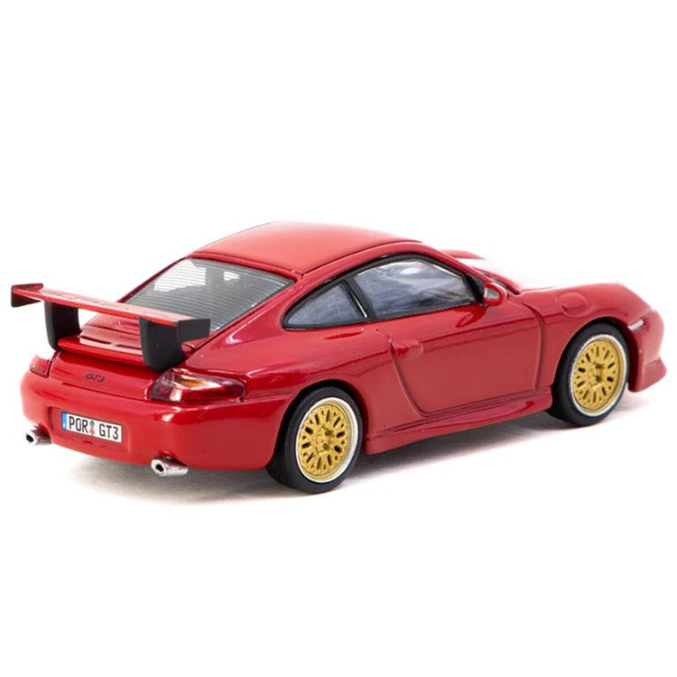 Tarmac Works T64G-069-RE Porsche 911 GT3 996 1:64 Red