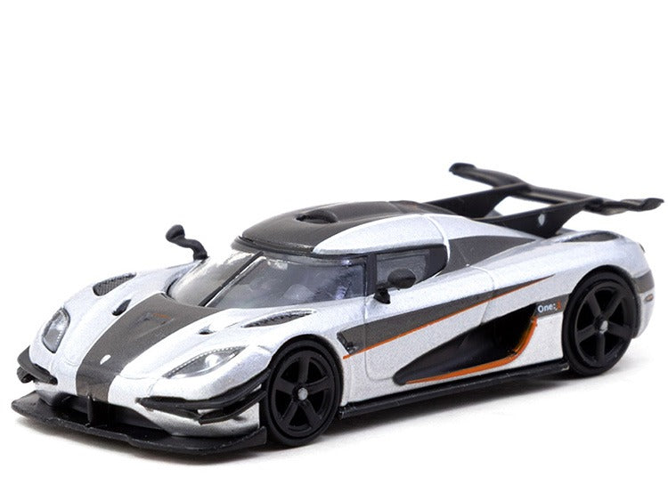 Tarmac Works T64G-TL054-SL Koenigsegg One:1 1:64 Silver