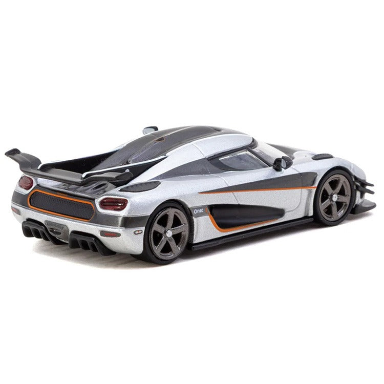 Tarmac Works T64G-TL054-SL Koenigsegg One:1 1:64 Silver