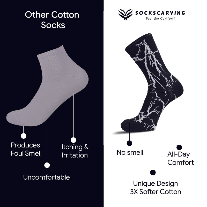 LIGHTNING EDITION -  USA’s Most Trending Socks