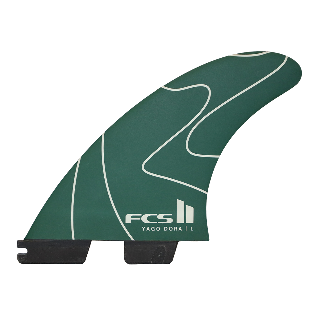FCS II Yago Dora PC Tri Fins Pulse Green Medium