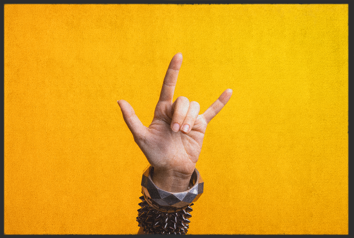 Fussmatte Rock 'n Roll 10726